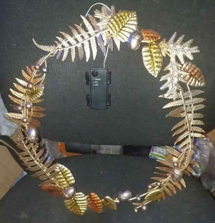 Photo of free Metal Light up Wreath (Clive Vale TN35) #1