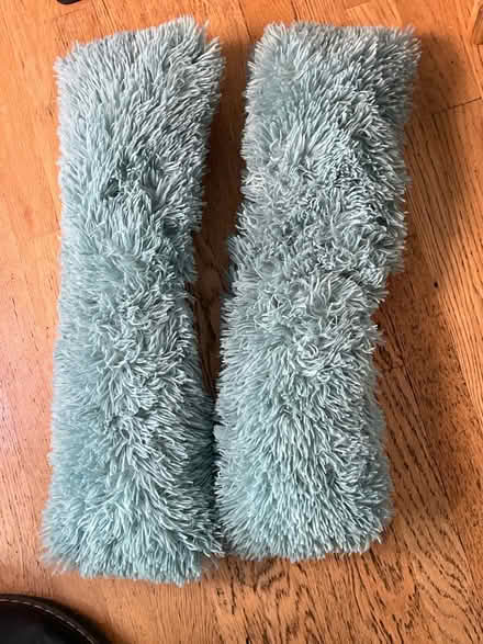 Photo of free 2 small furry pillows (Capitol Hill, Lincoln Park) #1