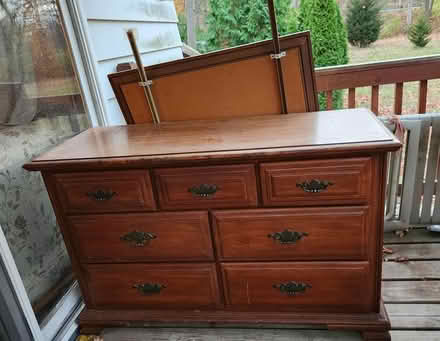 Photo of free Dresser with mirror (Between Elgin and St Charles) #1