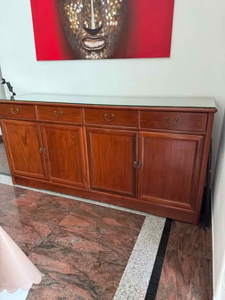 Photo of free Wood sideboard (Upper Bukit timah) #1