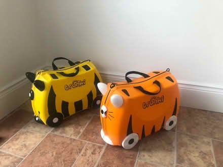 Photo of free Two child’s suitcases (Metal Bridge DH6) #1