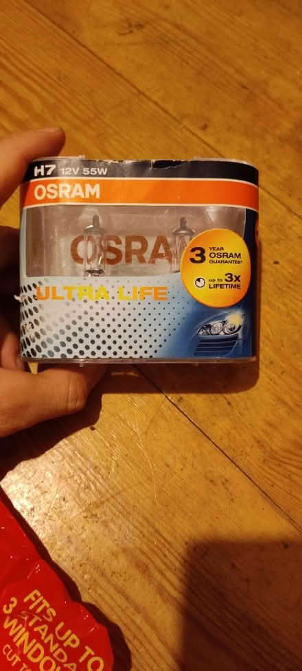 Photo of free 2x Osram H7 bulbs (Garsington, OX44) #1