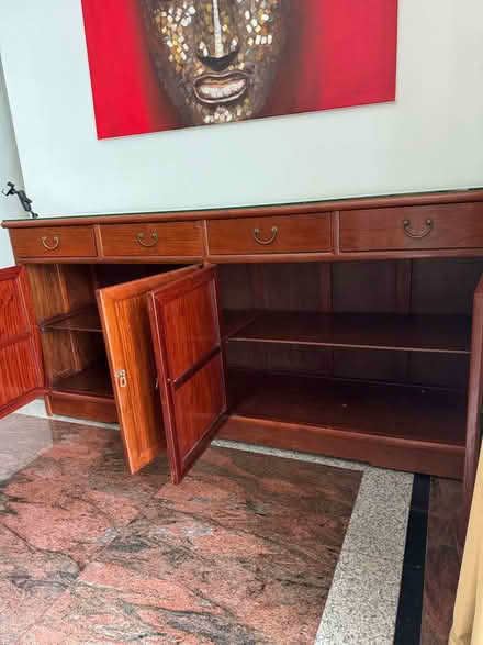 Photo of free Wood sideboard (Upper Bukit timah) #3