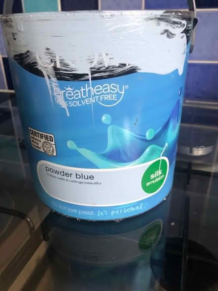 Photo of free Pale blue paint (King's Hedges Ward CB4) #1