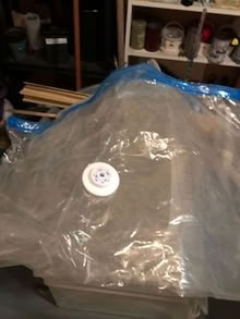 Photo of free 2 Plastic Vacuum Seal Storage Bag (East end Orleans) #2