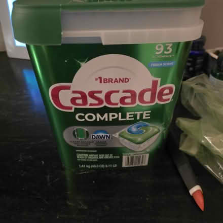 Photo of free 3/4 full Cascade Dishwasher tabs (SW Reno) #1