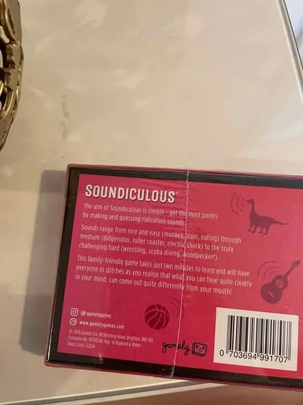 Photo of free Soundiculous party game (EH11) #2