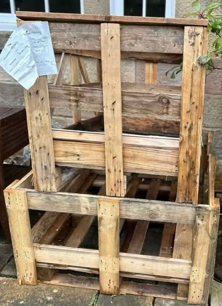 Photo of Wooden pallet crates - Like the ones roof tiles come in. (Slyne-with-Hest LA2) #1