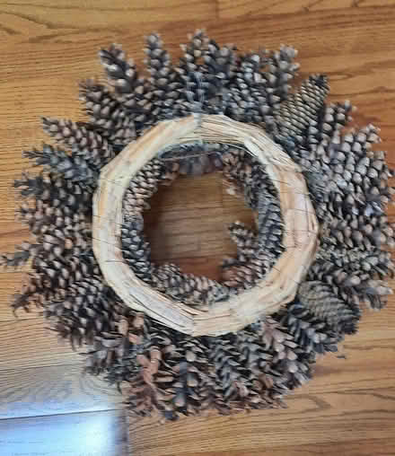 Photo of free Pine Cone Wreath 24" (Hobson & Greene Rds) #2