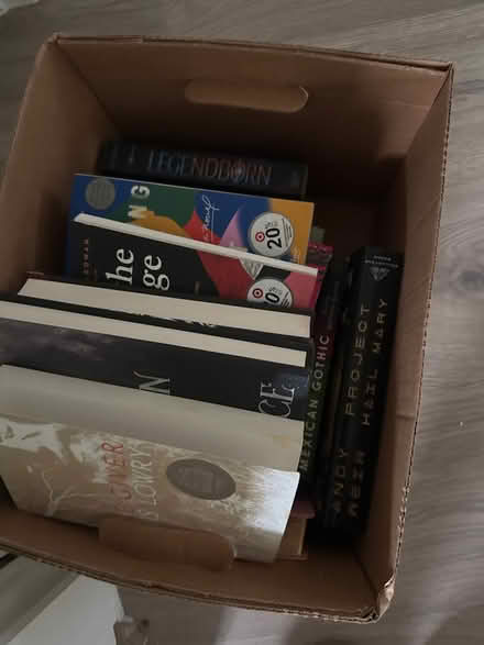 Photo of free Box of books (Heights) #1