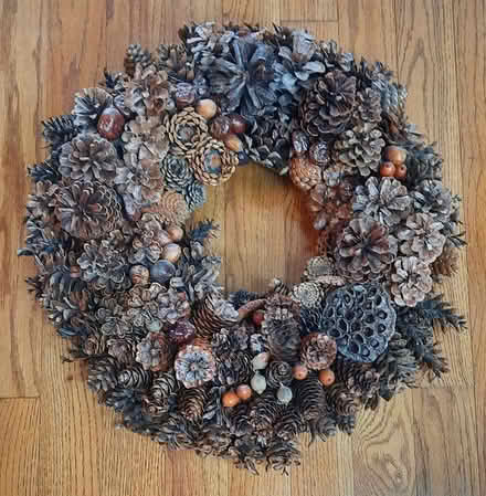 Photo of free Pine Cone Wreath 24" (Hobson & Greene Rds) #1