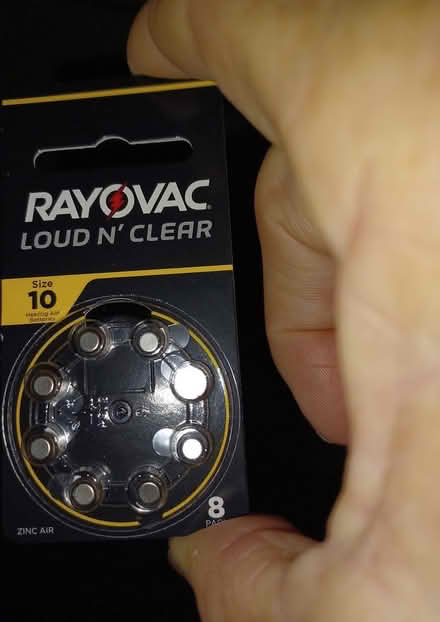 Photo of free Hearing aid batteries (Brownsville) #1