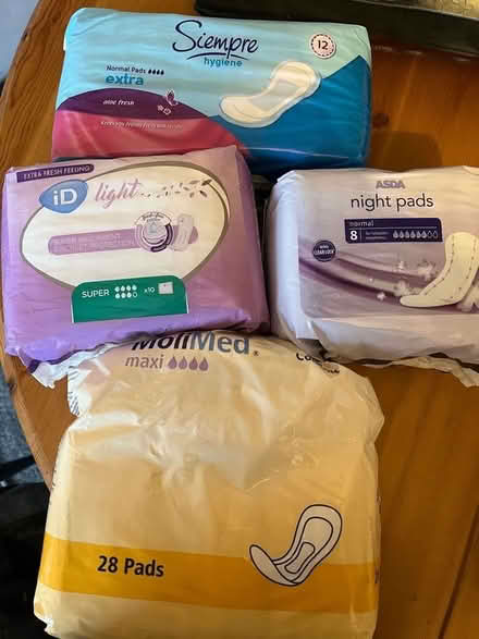 Photo of free Ladies incontinence products (Littlehampton) #4