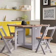 Photo of Foldable dining table & chairs (Market Drayton TF9) #1