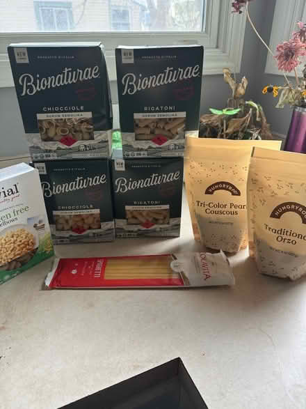 Photo of free 8 containers of unopened pasta (Corktown Detroit) #1