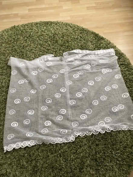 Photo of free White Net Curtains fit 46 x 54 (Clayton Heights BD6) #1