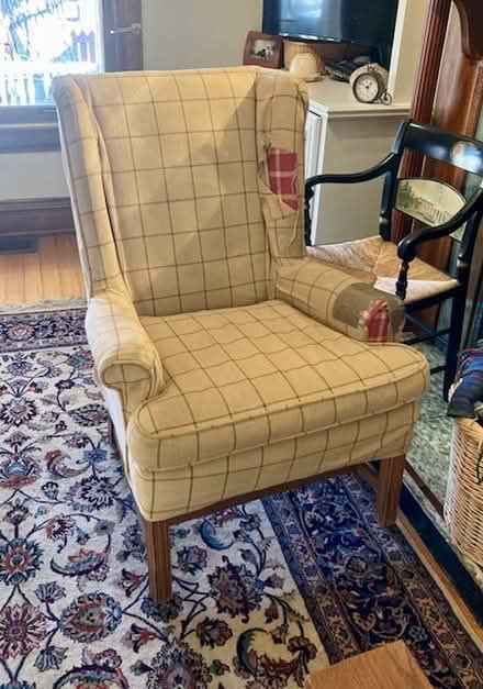 Photo of free Upholstered Chair (Denver Wash Park neighborhood) #1