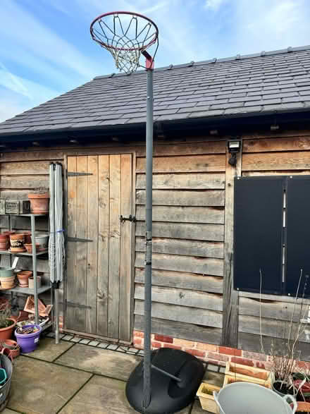 Photo of free Net ball hoop and stand (Great Budworth) #2