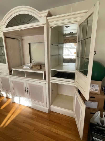 Photo of free Large media cabinet (Mansfield Township) #4