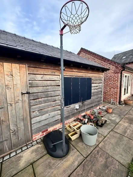 Photo of free Net ball hoop and stand (Great Budworth) #1