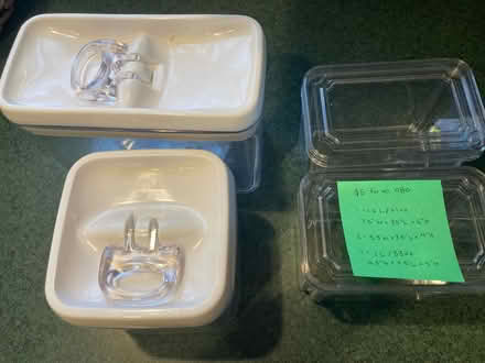 Photo of free Plastic Storage Containers (Stowe) #2