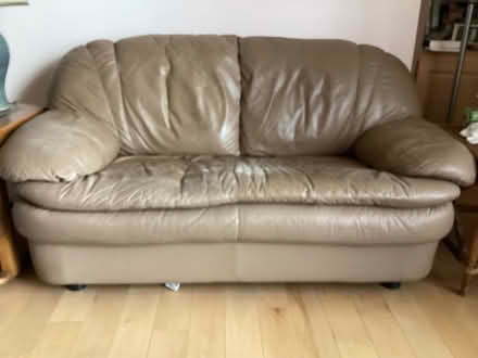 Photo of free Matching leather love seats (Between Okemos and Williamston) #1