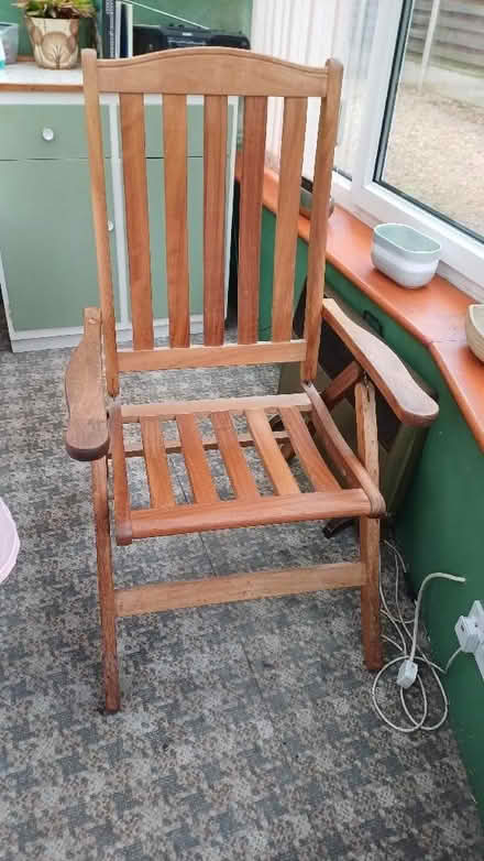 Photo of free 2 wooden conservatory chairs (Abingdon OX14) #1