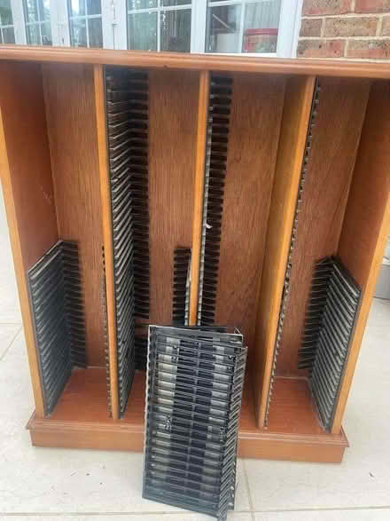 Photo of free Solid wood CD rack (could be repurposed) (Padgham Corner TN21) #2