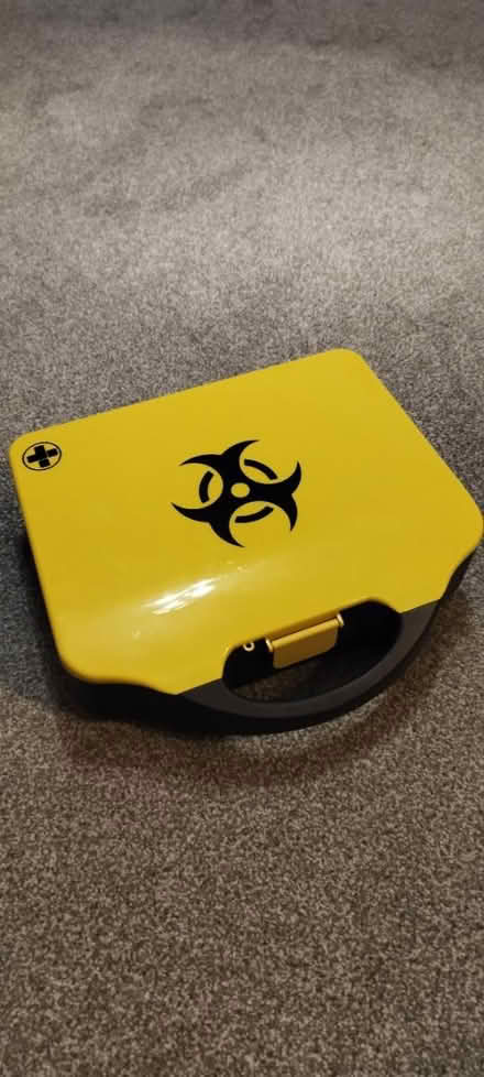 Photo of free Biohazard empty box (New) (Kingsway Bath) #1