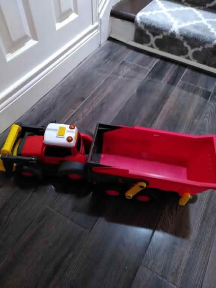 Photo of free Toddler toy tractor with trailer (Camelon FK1) #1