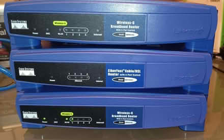 Photo of free Retro Linksys Routers (Becontree RM8) #3