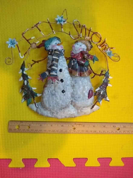 Photo of free Snowmen door or wall decoration (downtown Downers Grove) #1