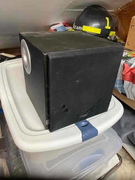 Photo of free Powered subwoofer speakers (Riverdale) #4