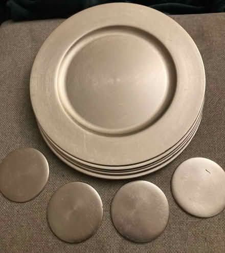 Photo of free Charger Plates & Coasters (Rainham, Kent) #1