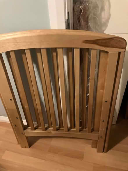 Photo of free Cot bed frame in wood. (Acton W5) #2