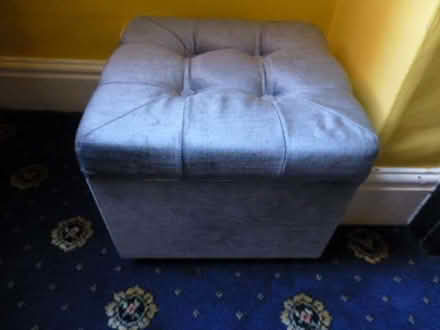 Photo of free 3 piece suit, sofas, chair, footstool, grey, good condition, (Coventry CV1) #4