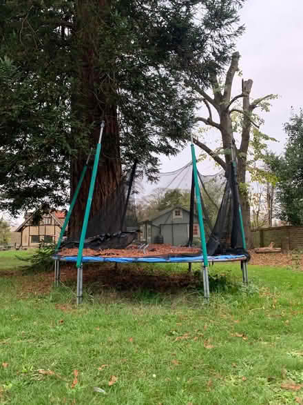 Photo of free Trampoline! With spare parts and new mesh (Sutton Pools OX14) #1