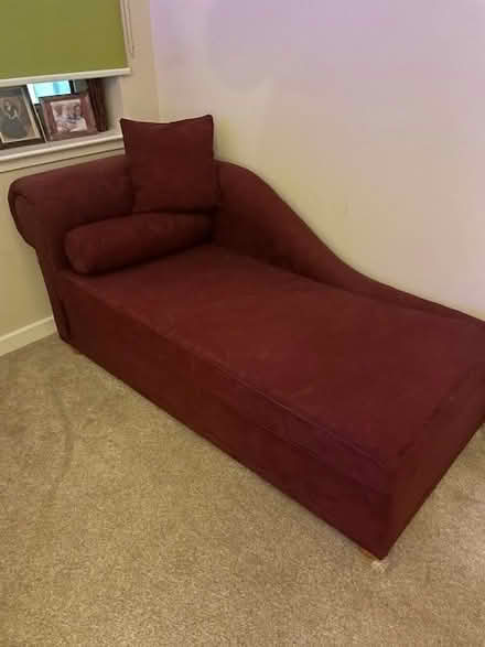 Photo of free chaise longue sofa bed (Abbey Drive Glasgow G14) #1