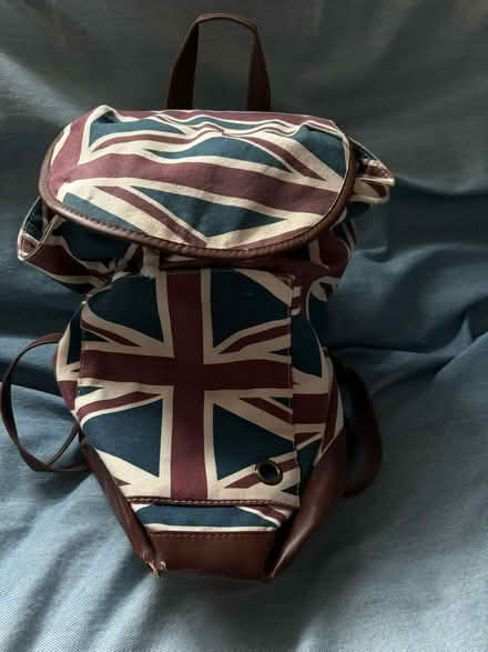 Photo of free Union Jack backpack (Greece, NY) #1