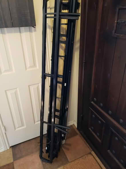 Photo of free King size metal bed frame (Carrollton) #1