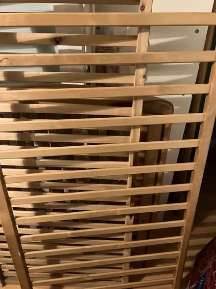 Photo of free Cot bed frame in wood. (Acton W5) #4