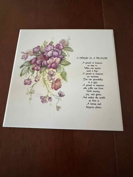 Photo of free Decorative trivet (Swarthmore) #1