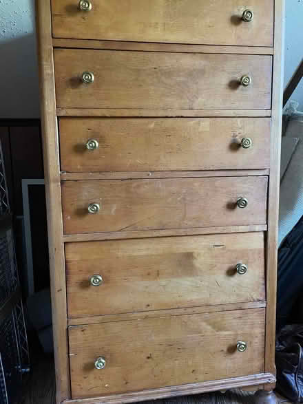 Photo of free Smallish wooden dresser (American University Park) #1