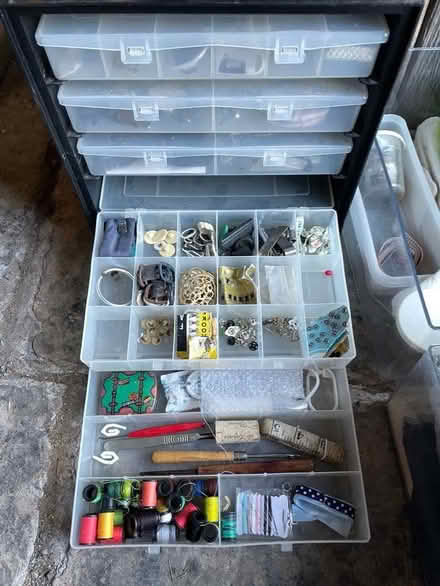 Photo of free Collection of sewing odds and ends in drawers (Dundon TA11) #2