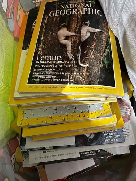 Photo of free National Grographic magazines (Northwest Columbus) #1