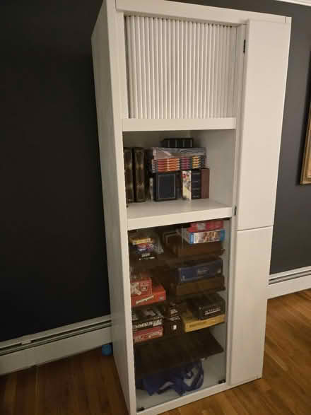 Photo of free Oak cabinet (Berkeley Twp) #1