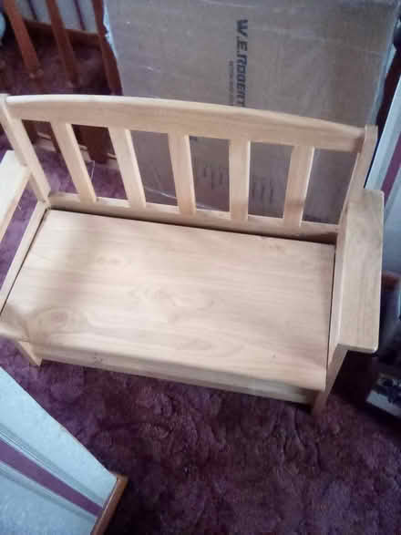 Photo of free Kids bench/storage (Canvey) #1