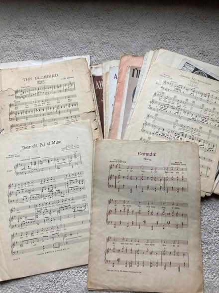 Photo of free Old Sheet Music (Ten Mile and Middlebelt) #1