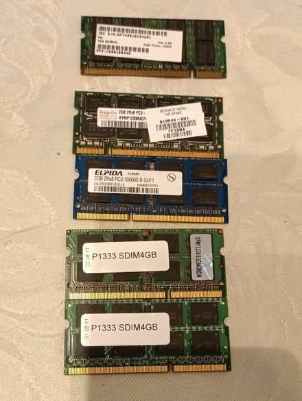 Photo of free Laptop Memory (Chase Terrace WS7) #1