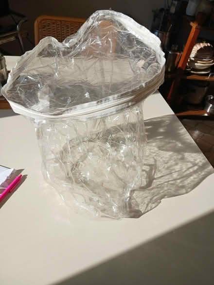 Photo of free clear plastic zipper bag (East Madison area) #1